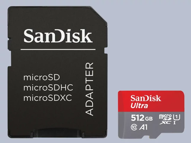 SanDisk 512GB microSD Ultra kártya