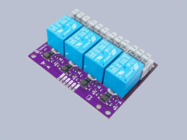 S333022 4-channel relay board