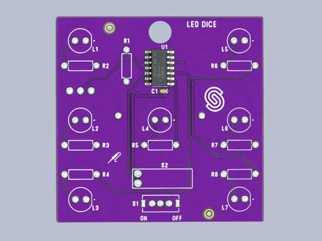 S333140 LED Dice Solder Kit