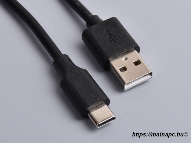 Kábel USB 1m-es USB A - USB C dugó