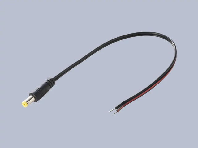 Sunny kábel 2.1x5.5-ös dugóval 0.2m