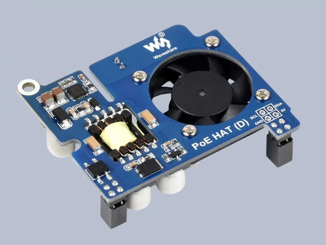 W19532 PoE HAT for Raspberry Pi 3B+/4B 802.3af