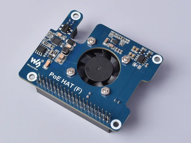 PoE HAT (F) with Fan for Raspberry Pi 5