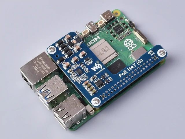 W27670 PoE+ HAT (G) for Raspberry Pi 5