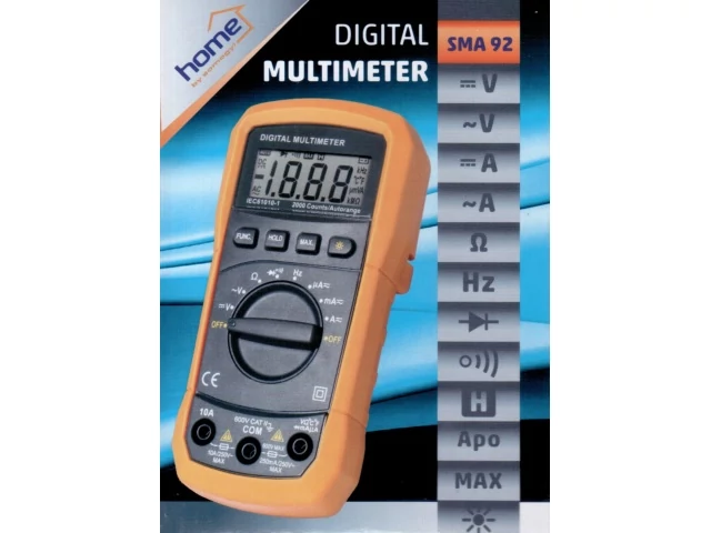 Kéziműszer SMA92 digitális multiméter